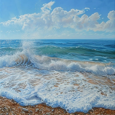 Ocean Foam Canvas